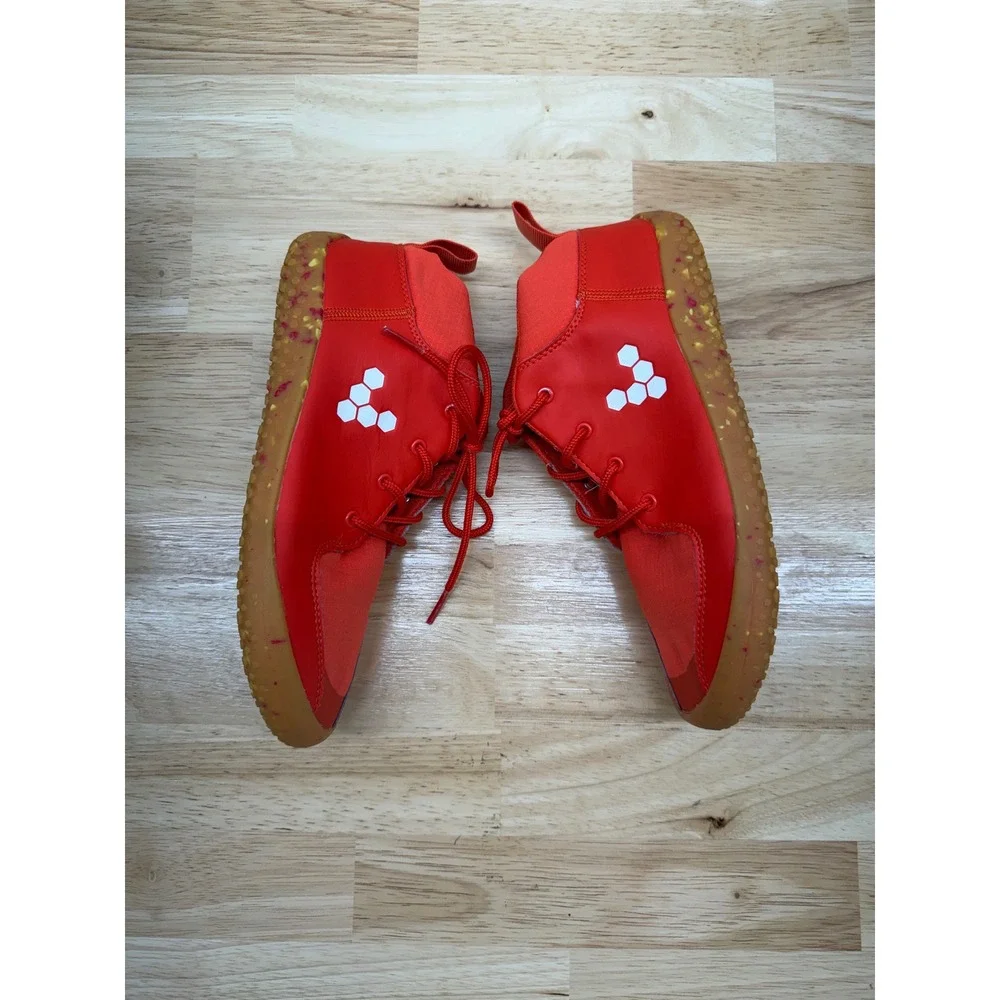 Vivobarefoot Primus Bootie II All Weather Red Barefoot Shoes US 3 EU 36J Kids